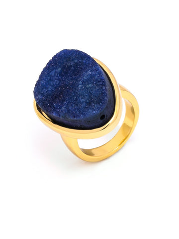 DRUZY COCKTAIL RING